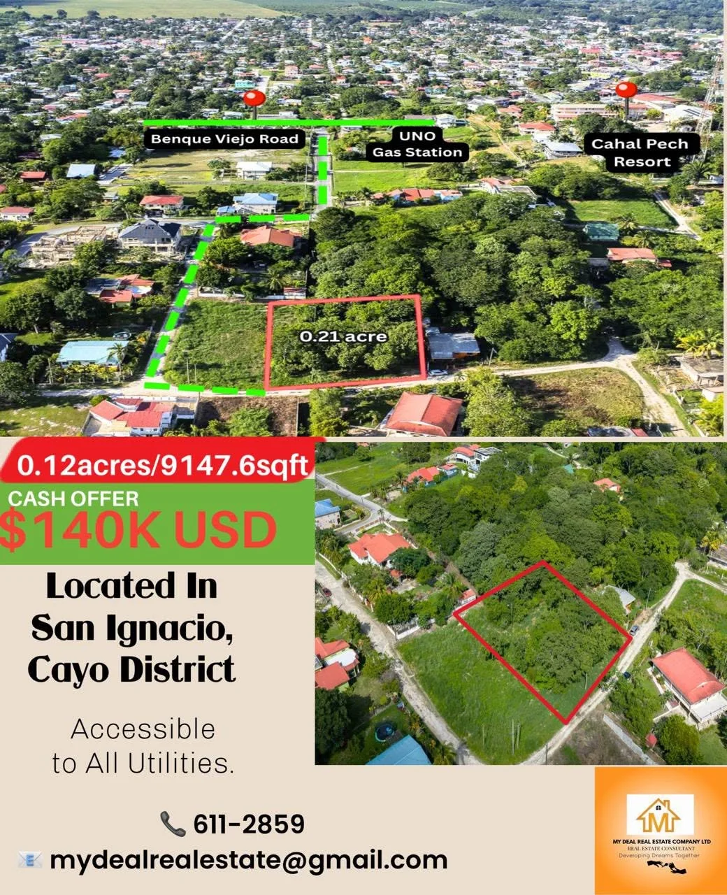 San Ignacio, Cayo District (NO SELLER FINANCING AVAILABLE. HOWEVER, THE SELLER IS MOTIVATED AND OPEN TO REASONABLE OFFERS.)
