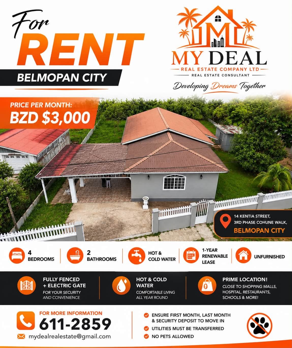 SPACIOUS 4-BEDROOM HOME IN BELMOPAN CITY
